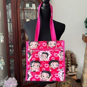 Betty Boop Tote with Change Purse NWOT